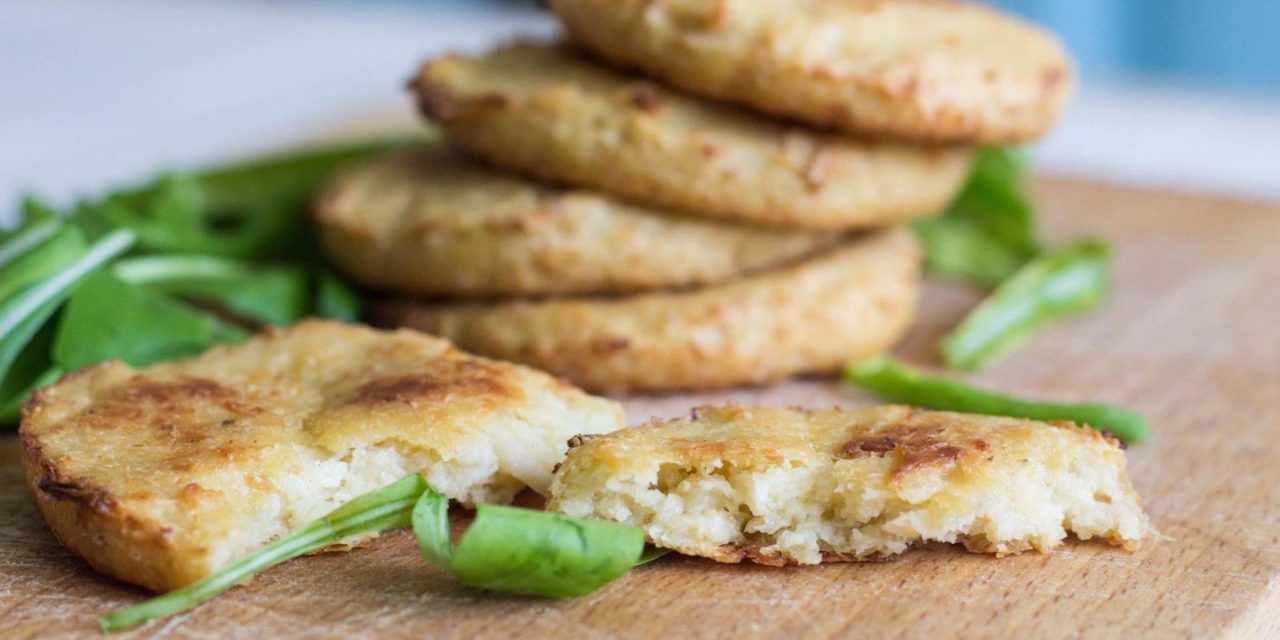 FRITTELLE DI CAVOLFIORE AL FORNO